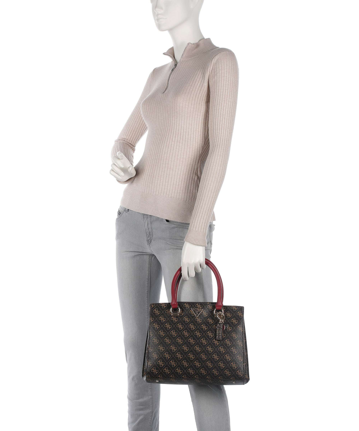 Guess Noelle Handbag brown
