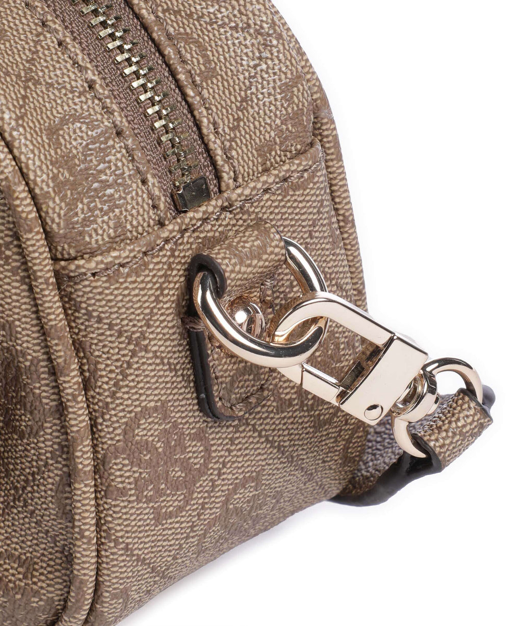 Guess Power Play Crossbody bag latte logo