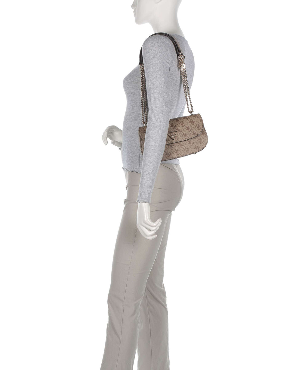 Guess Erica Shoulder bag latte logo