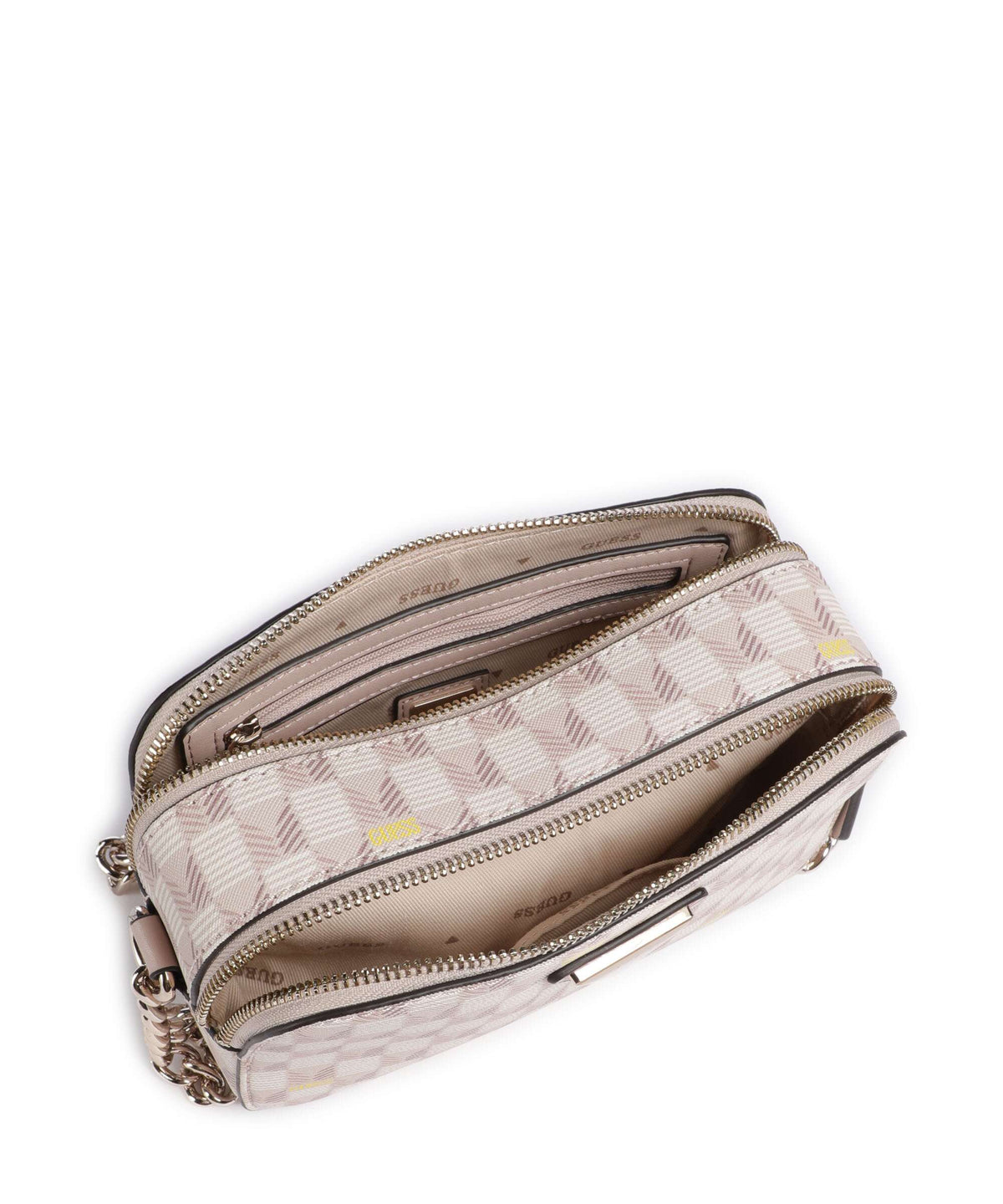 Guess G Wave Crossbody bag blush logo