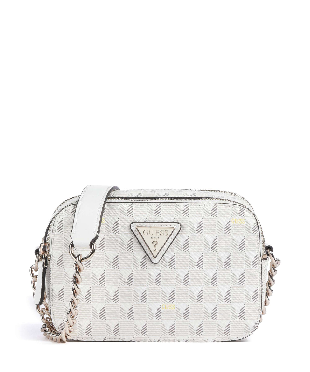 Guess G Wave Crossbody bag stone logo