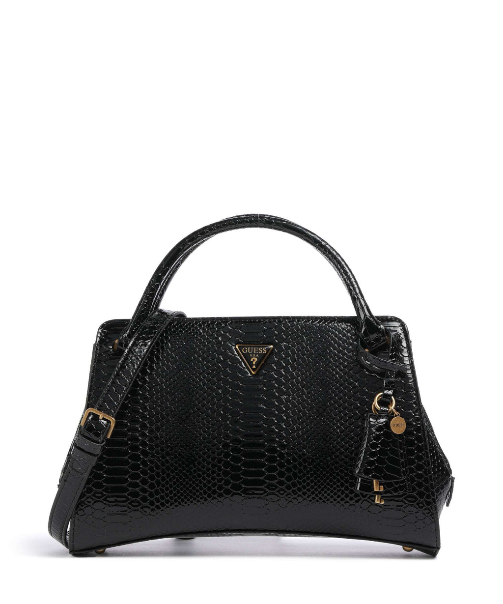 Guess Annita Python Handbag black