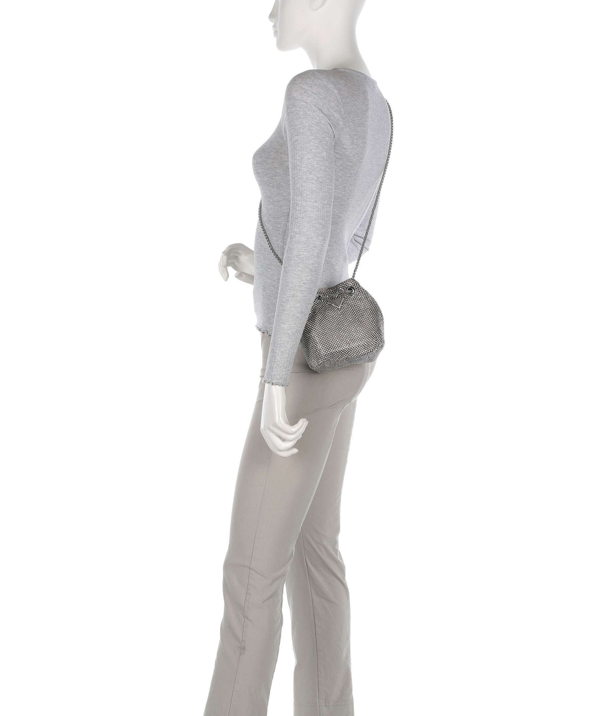 Guess Zalina Shoulder bag silver