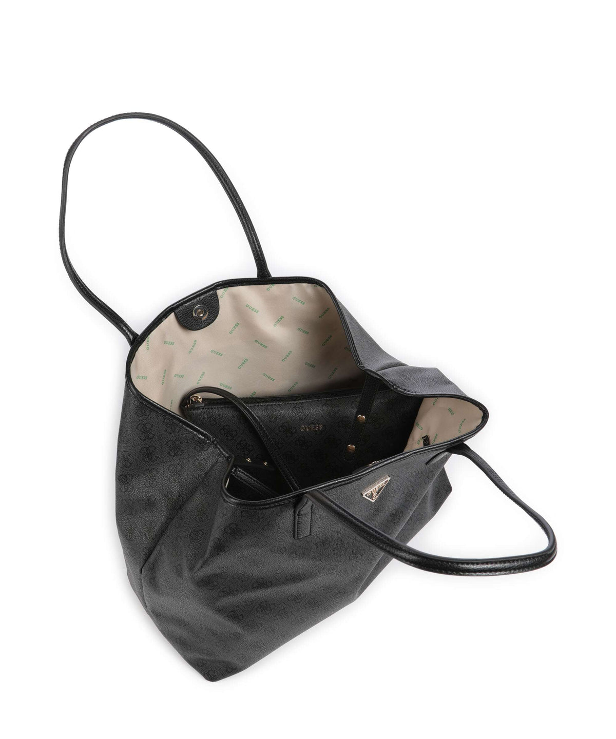 Guess Victtoria Tote bag coal logo