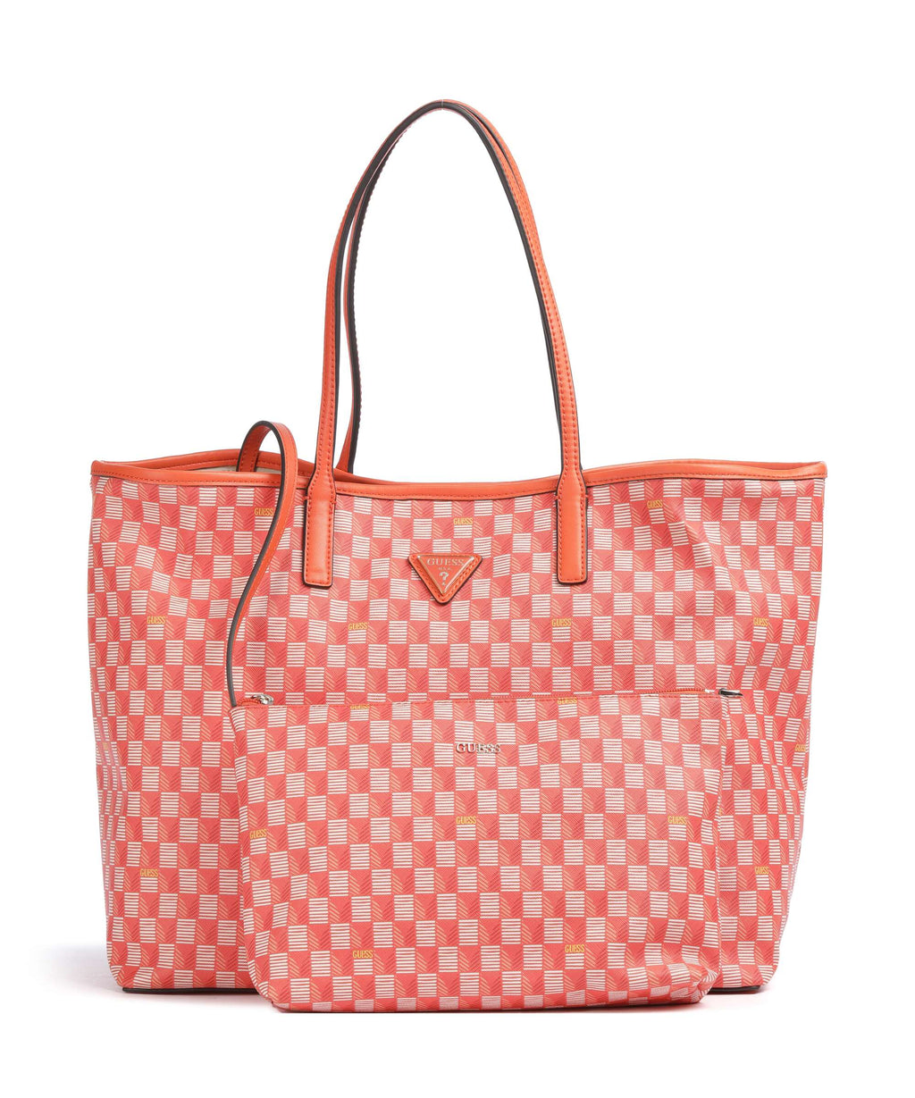 Guess G Wave Large Tote bag orange logo