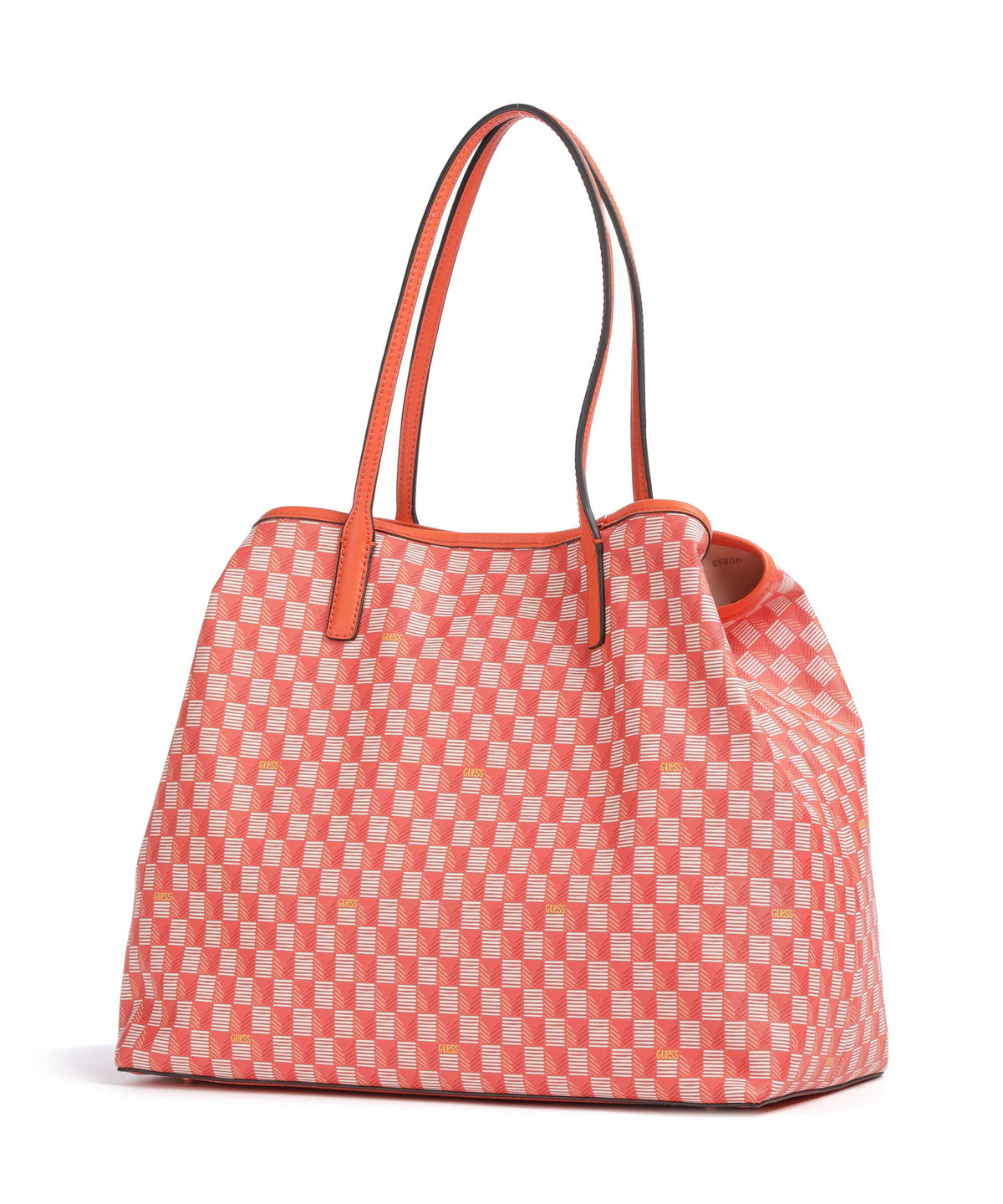 Guess G Wave Large Tote bag orange logo