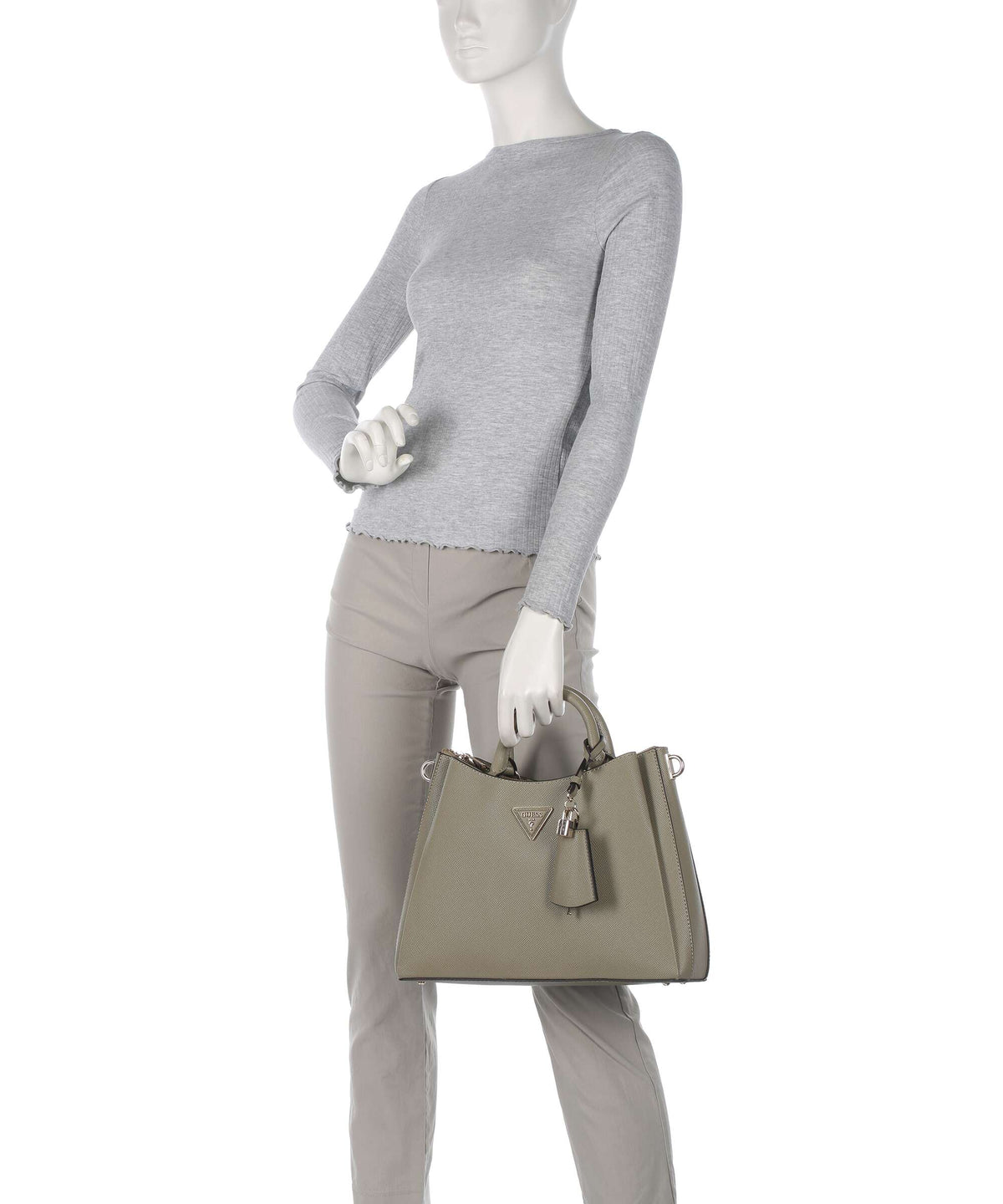 Guess Jazlynn Handbag sage