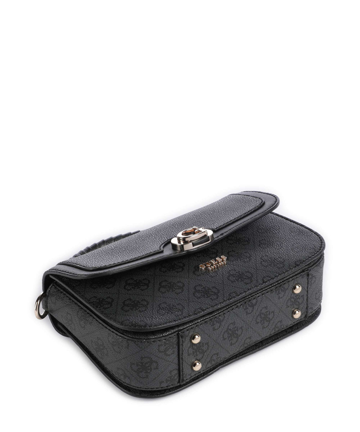 Guess Orlina 4G Logo Crossbody bag coal logo