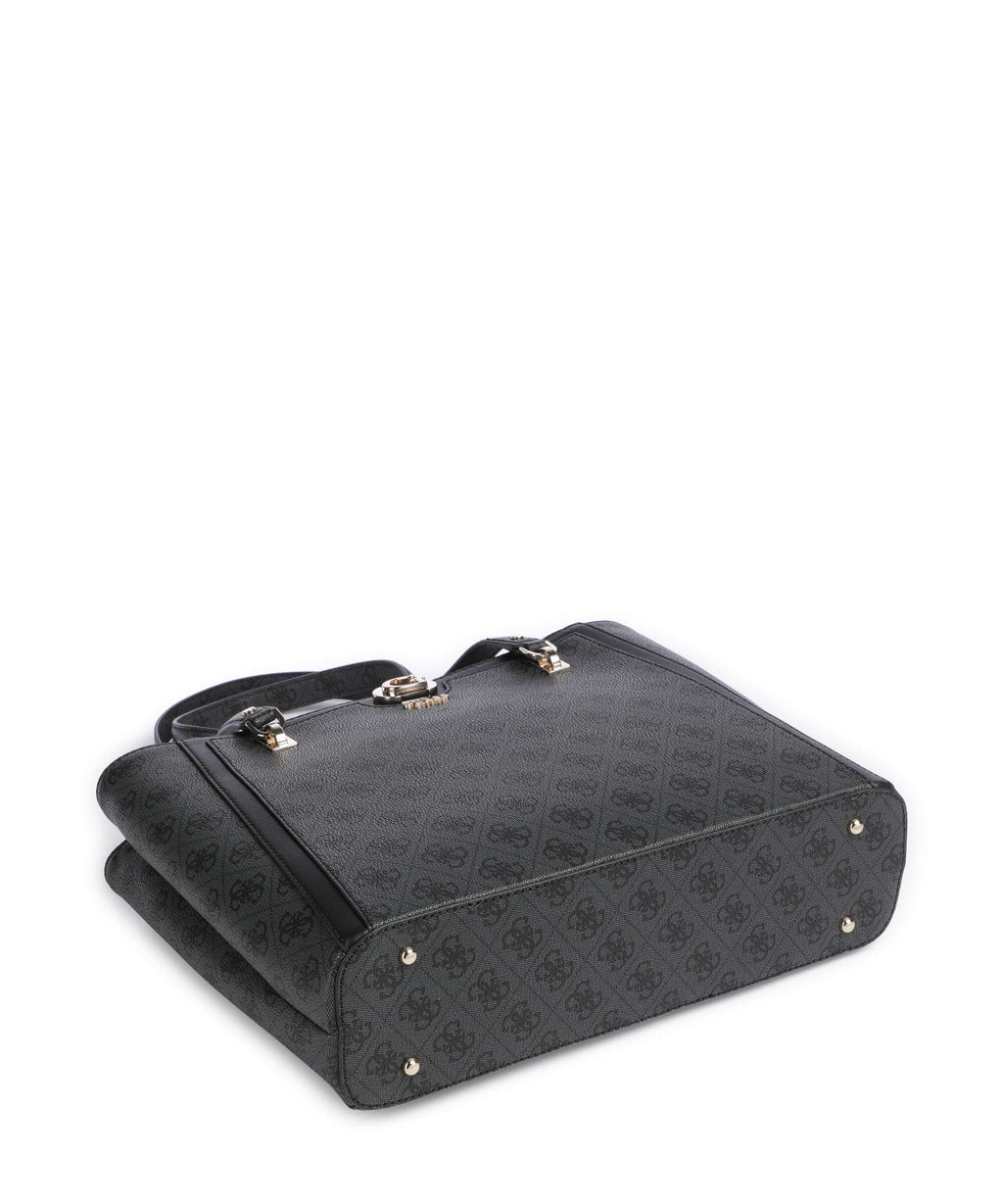 Guess Orlina 4G Logo Tote bag coal logo