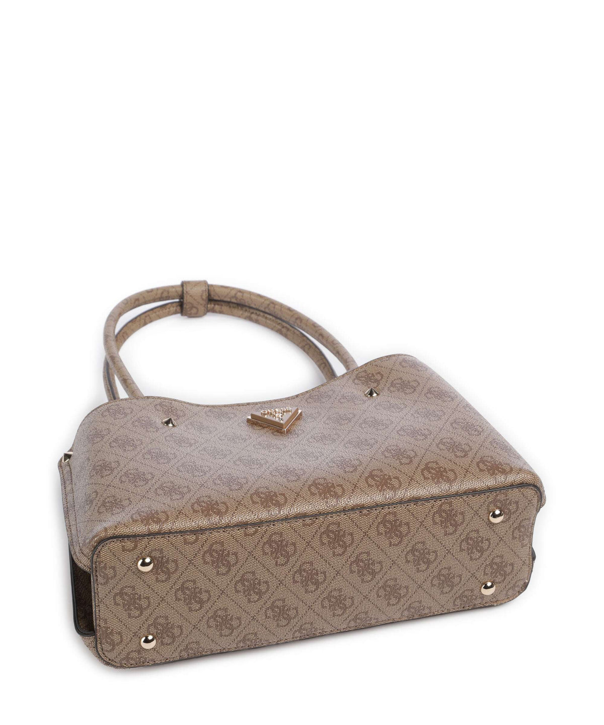 Guess Meridian 4G Logo Shoulder bag latte logo
