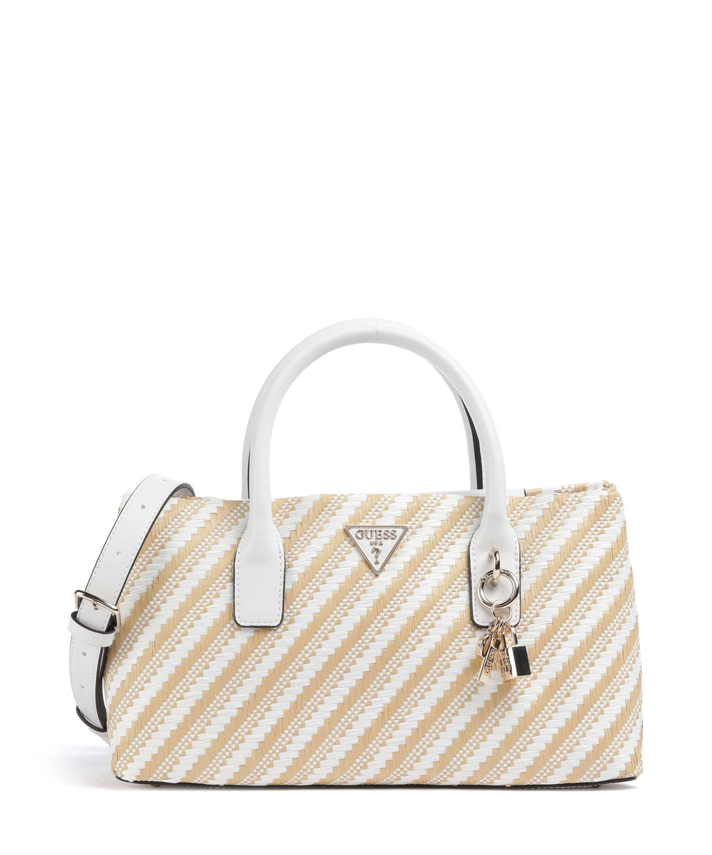 Guess Simona Handbag natural/white