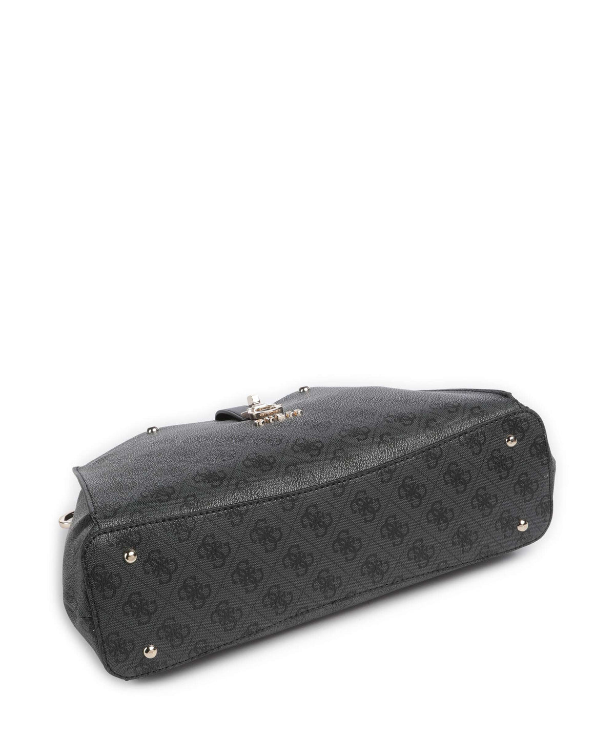 Guess Zamira Handbag coal logo