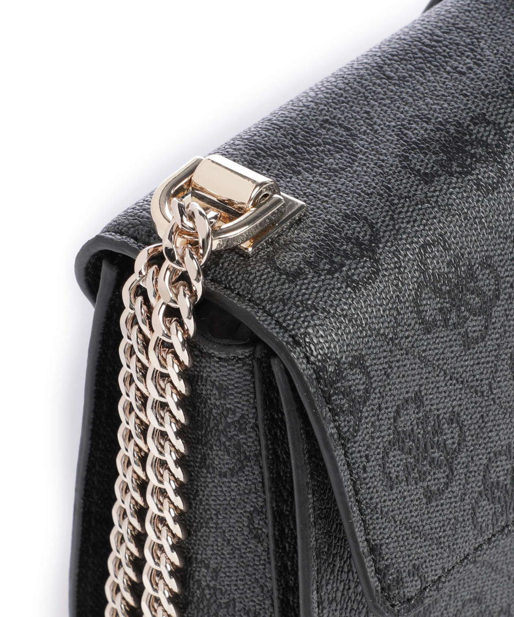 Guess Zamira Shoulder bag coal logo