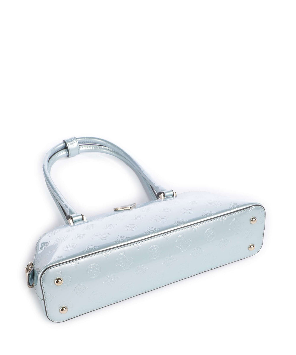 Guess Arnela Shoulder bag powder blue logo
