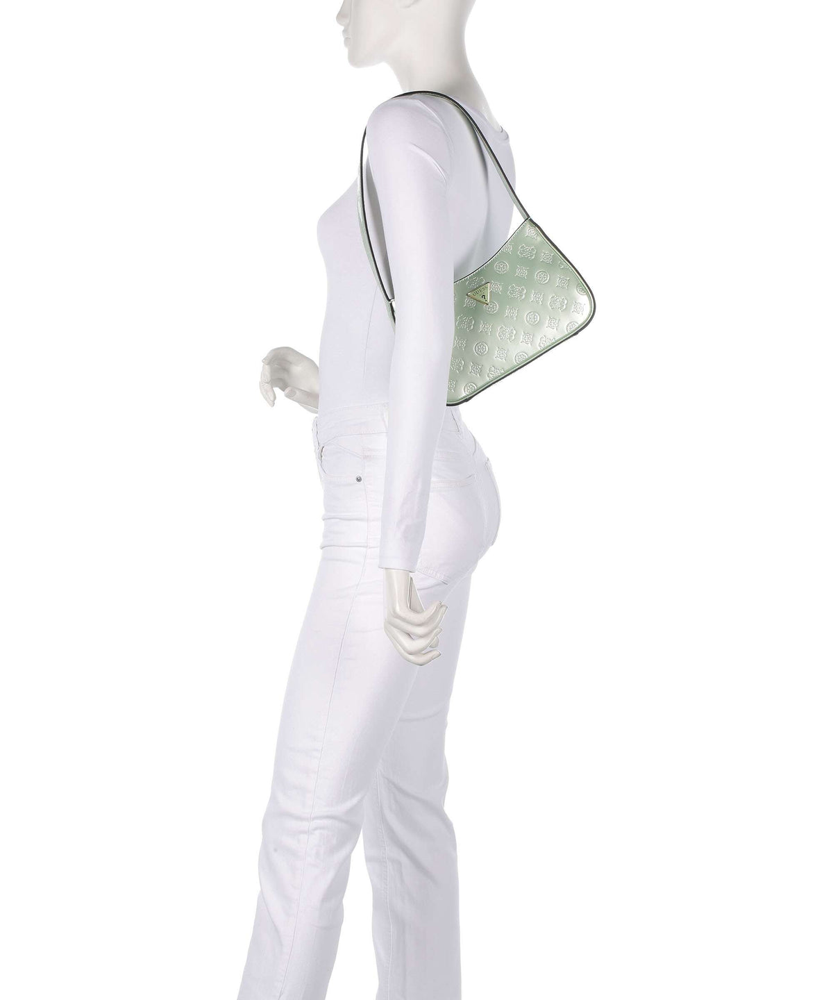 Guess Arnela Shoulder bag celadon logo