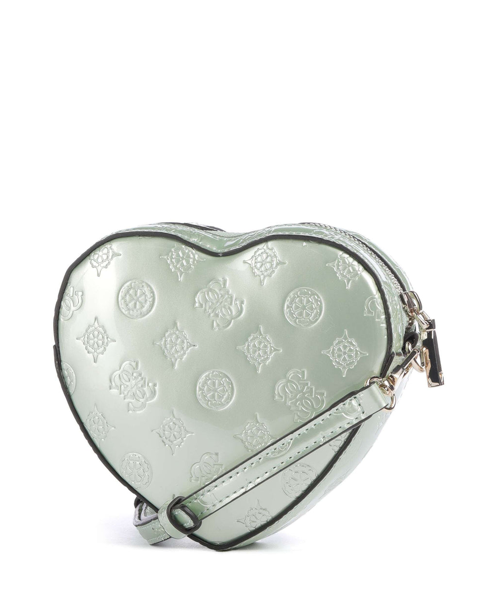 Guess Arnela Crossbody bag celadon logo