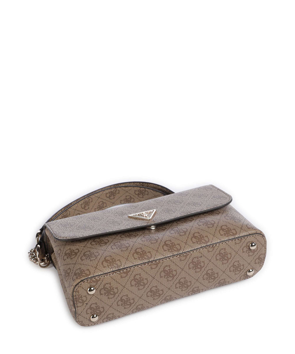 Guess Erica Shoulder bag latte logo