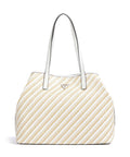 Guess Vikky Large Tote bag natural/white