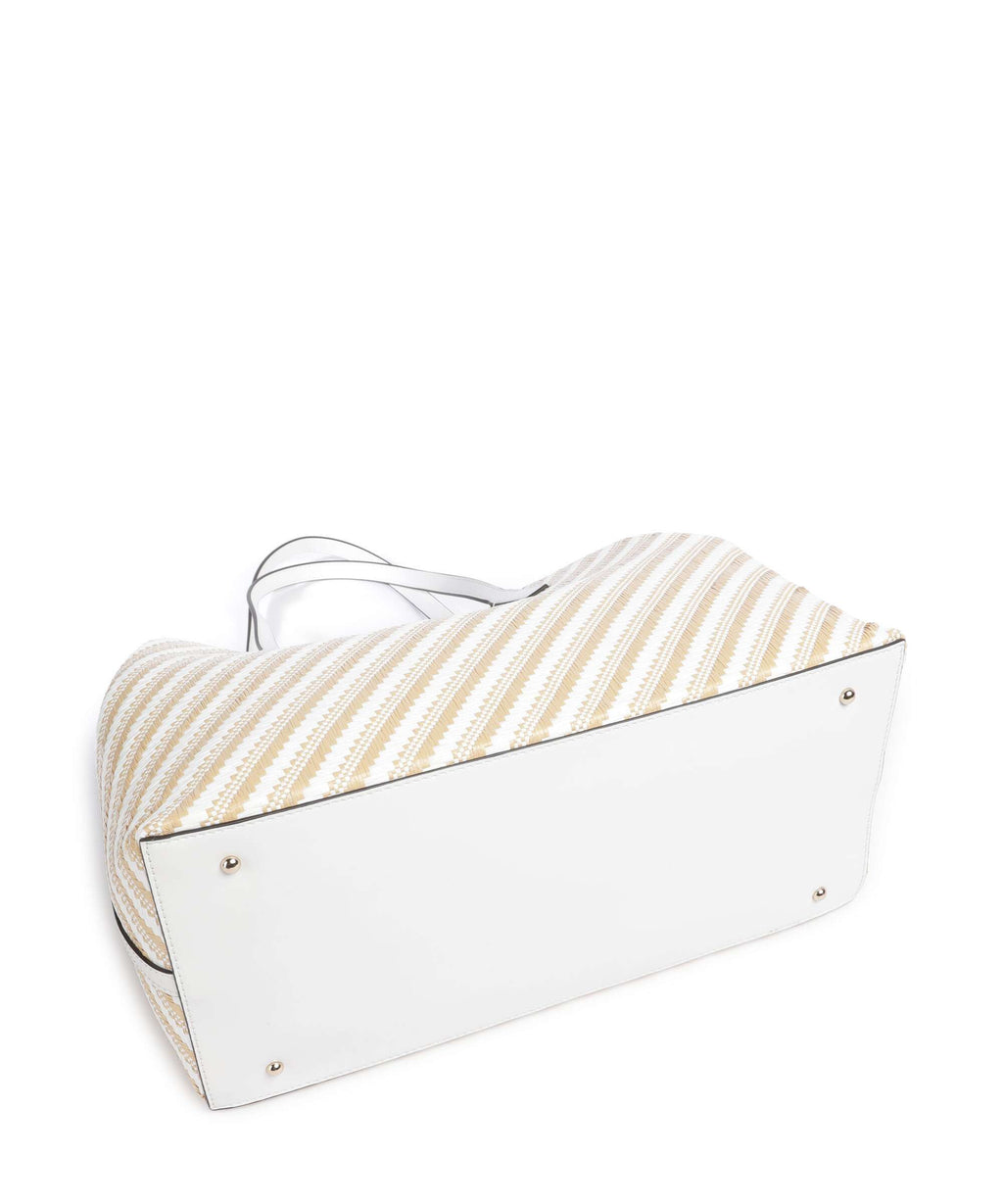 Guess Vikky Large Tote bag natural/white