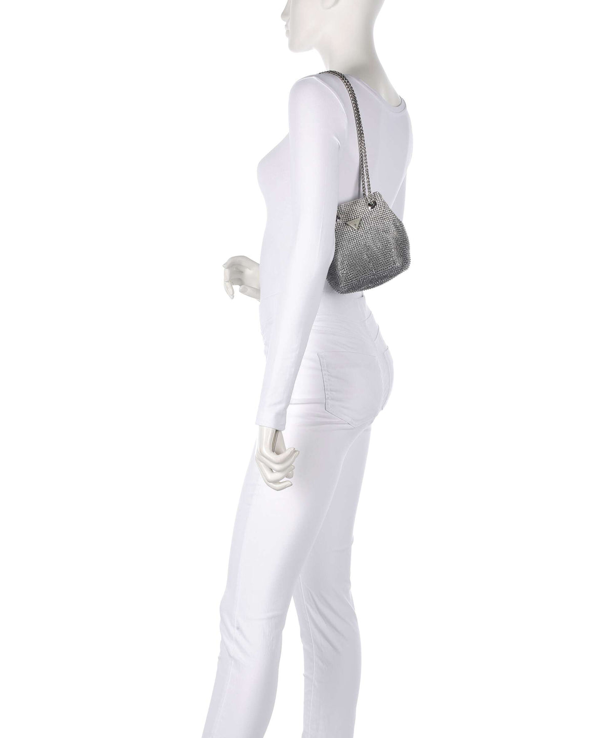 Guess Zalina Shoulder bag silver