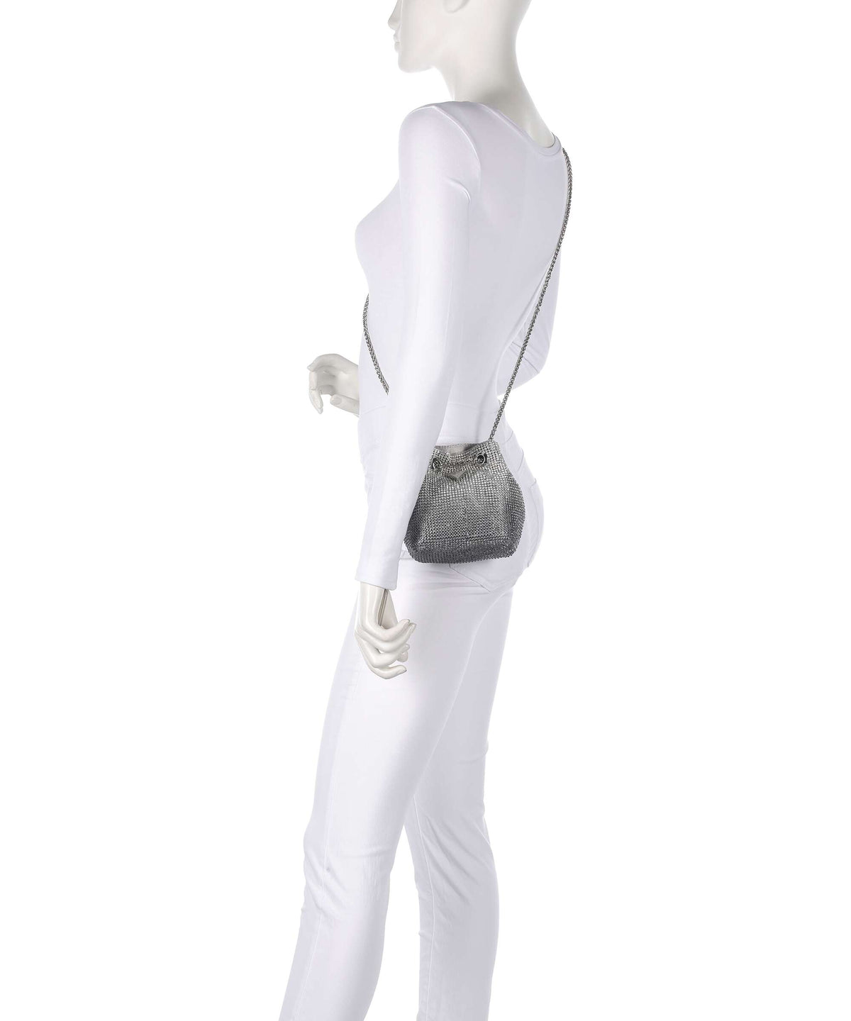 Guess Zalina Shoulder bag silver