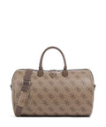 Guess Berta 4G Logo Weekend bag latte logo/brown