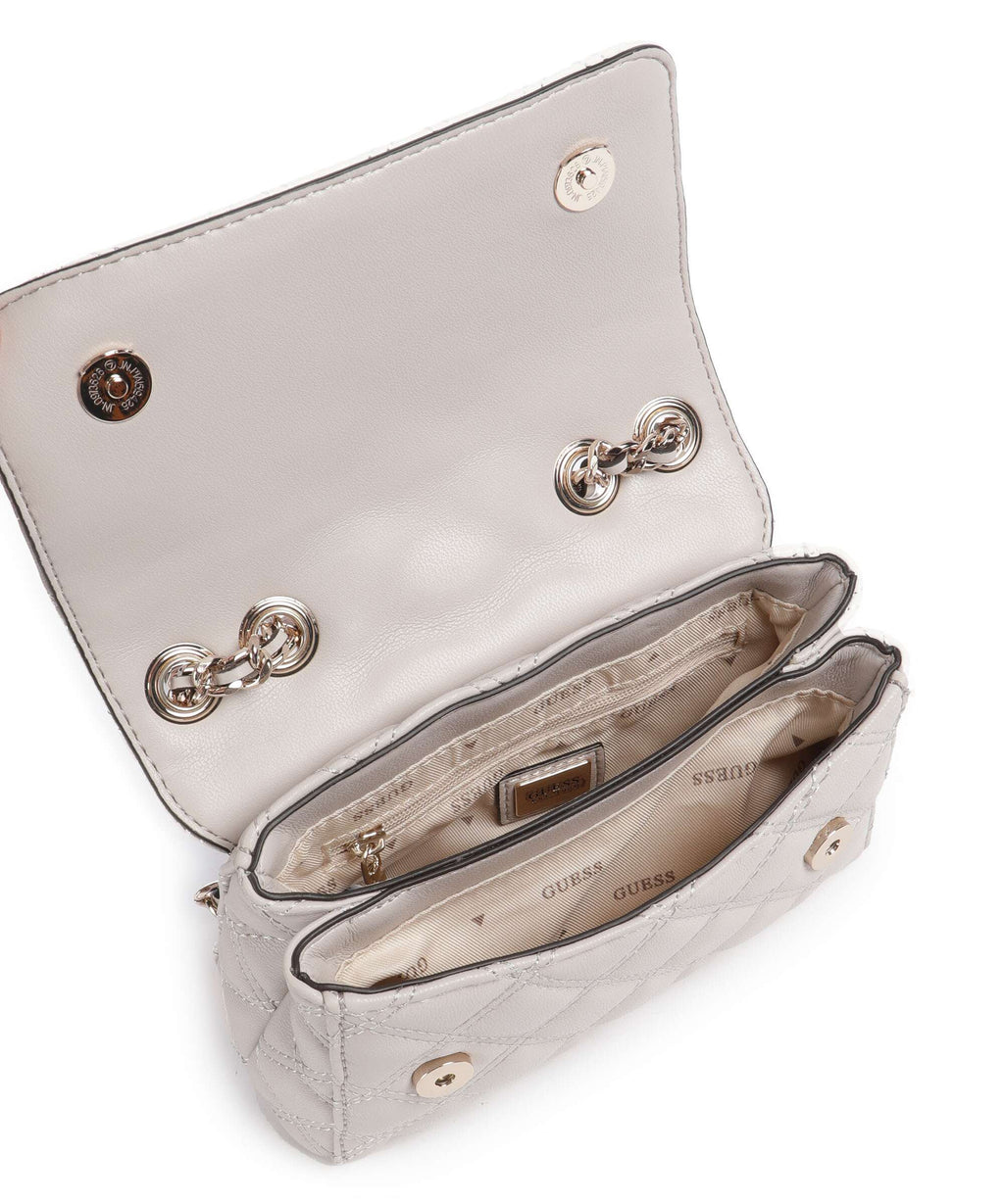 Guess Giully Mini Shoulder bag taupe