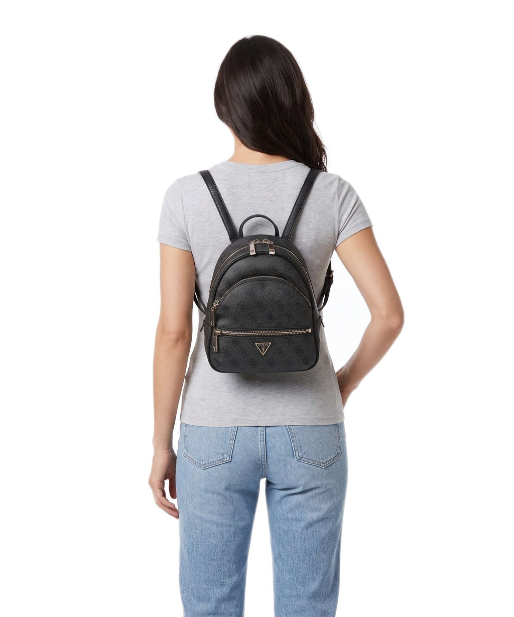 Guess Manhattan II Backpack coal logo