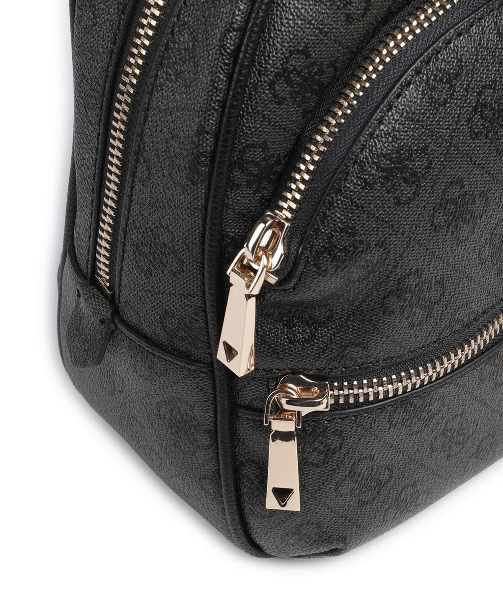 Guess Manhattan II Backpack coal logo