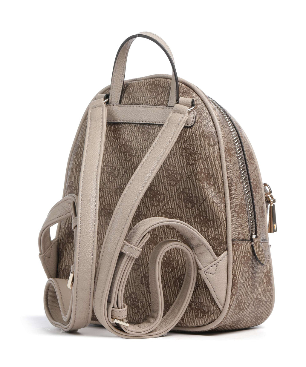 Guess Manhattan II Backpack latte logo