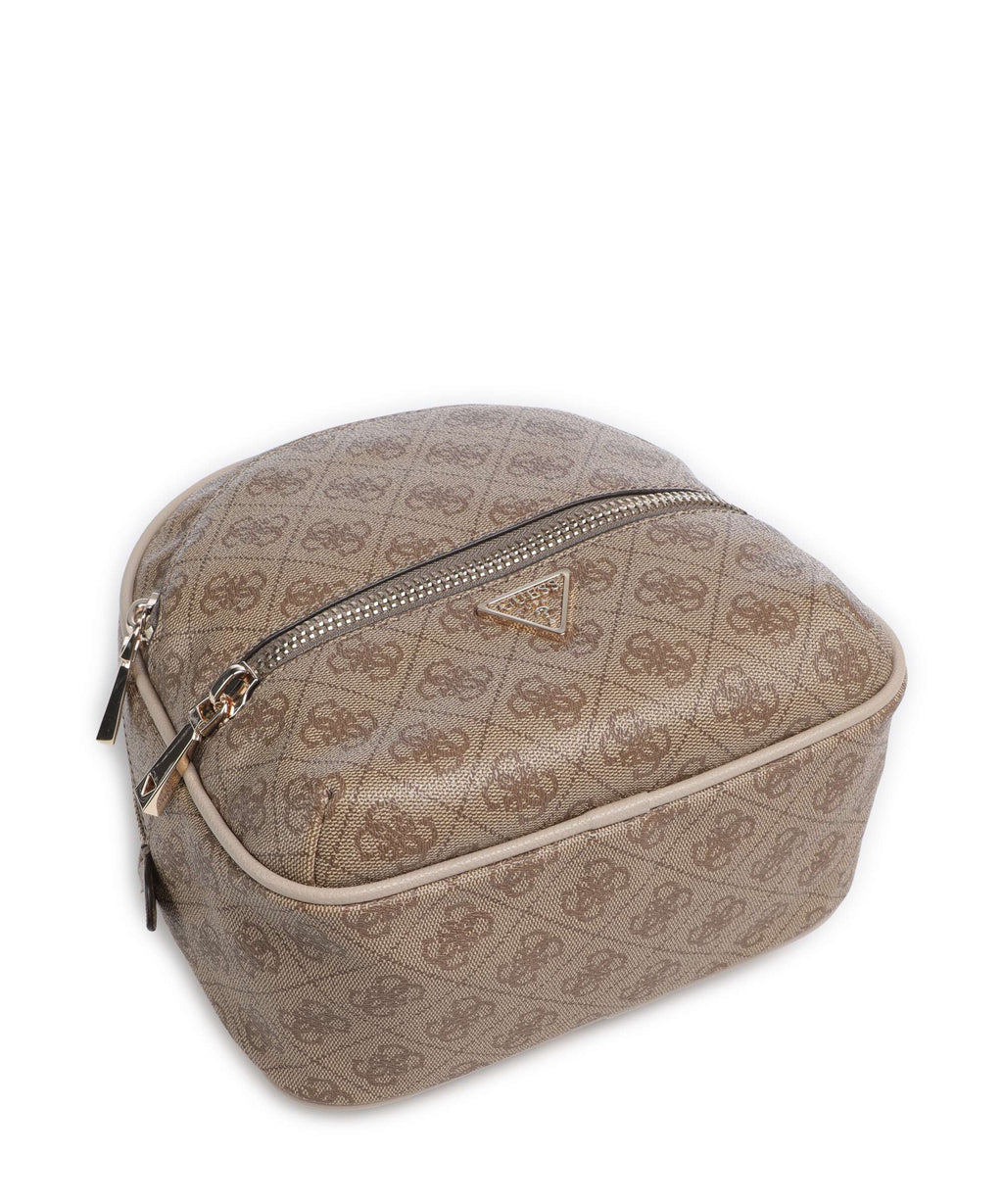 Guess Manhattan II Backpack latte logo