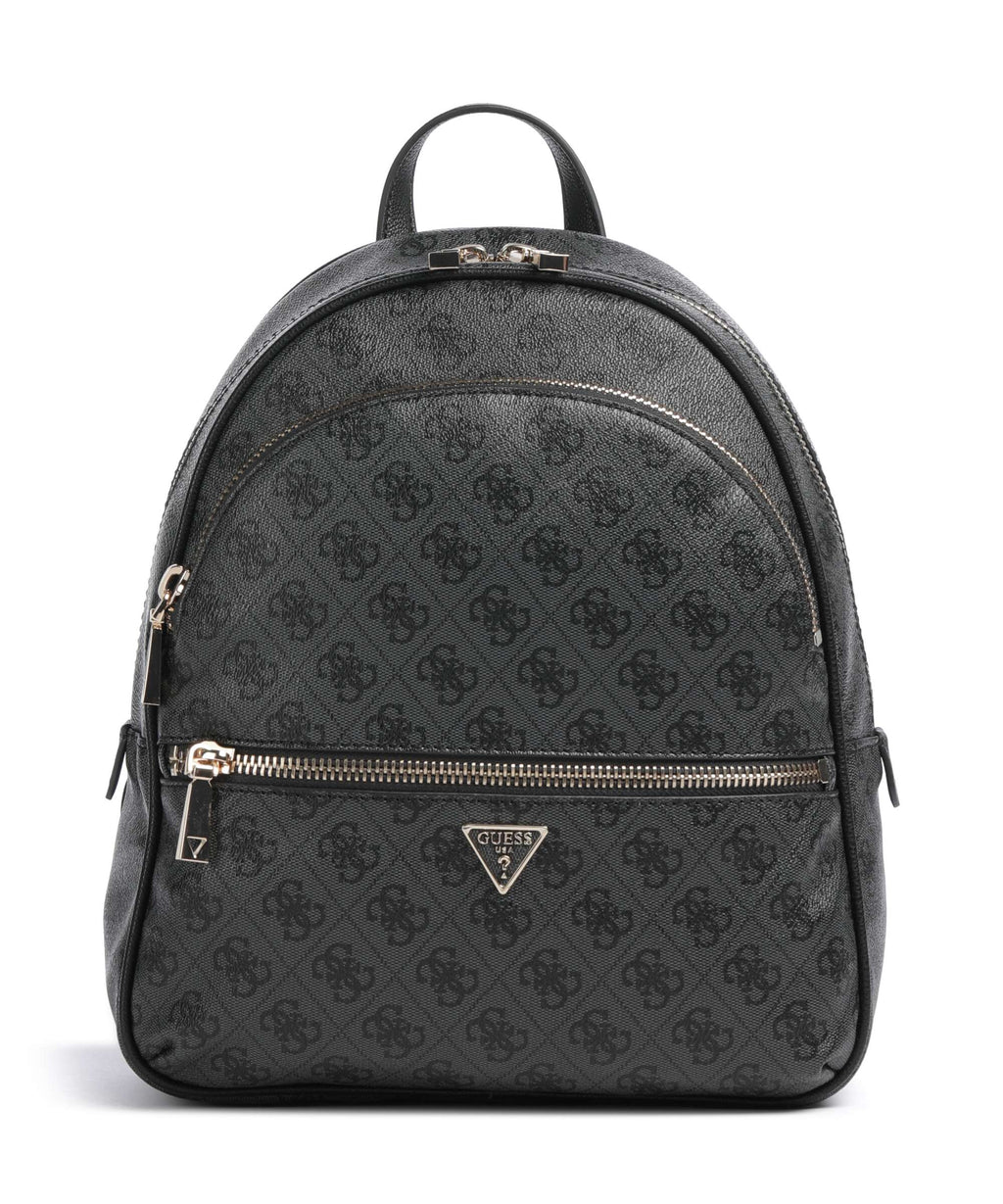 Guess Manhattan II Large Backpack coal logo