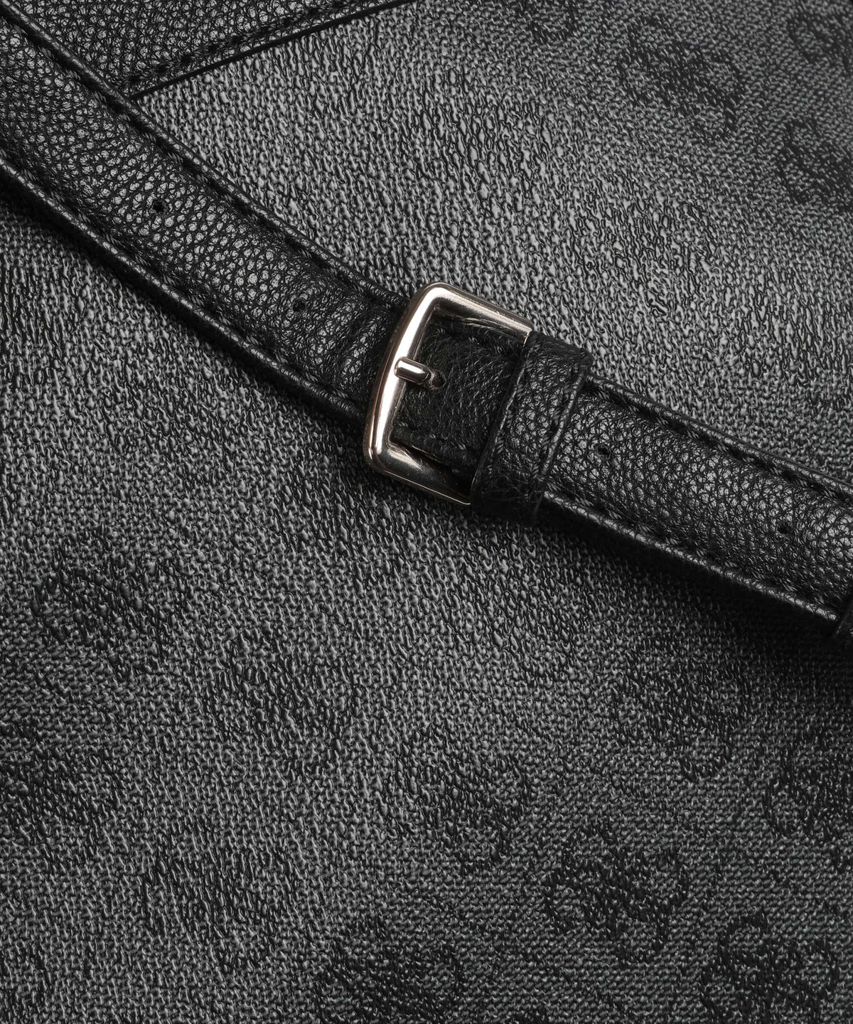 Guess Manhattan II Large Backpack coal logo