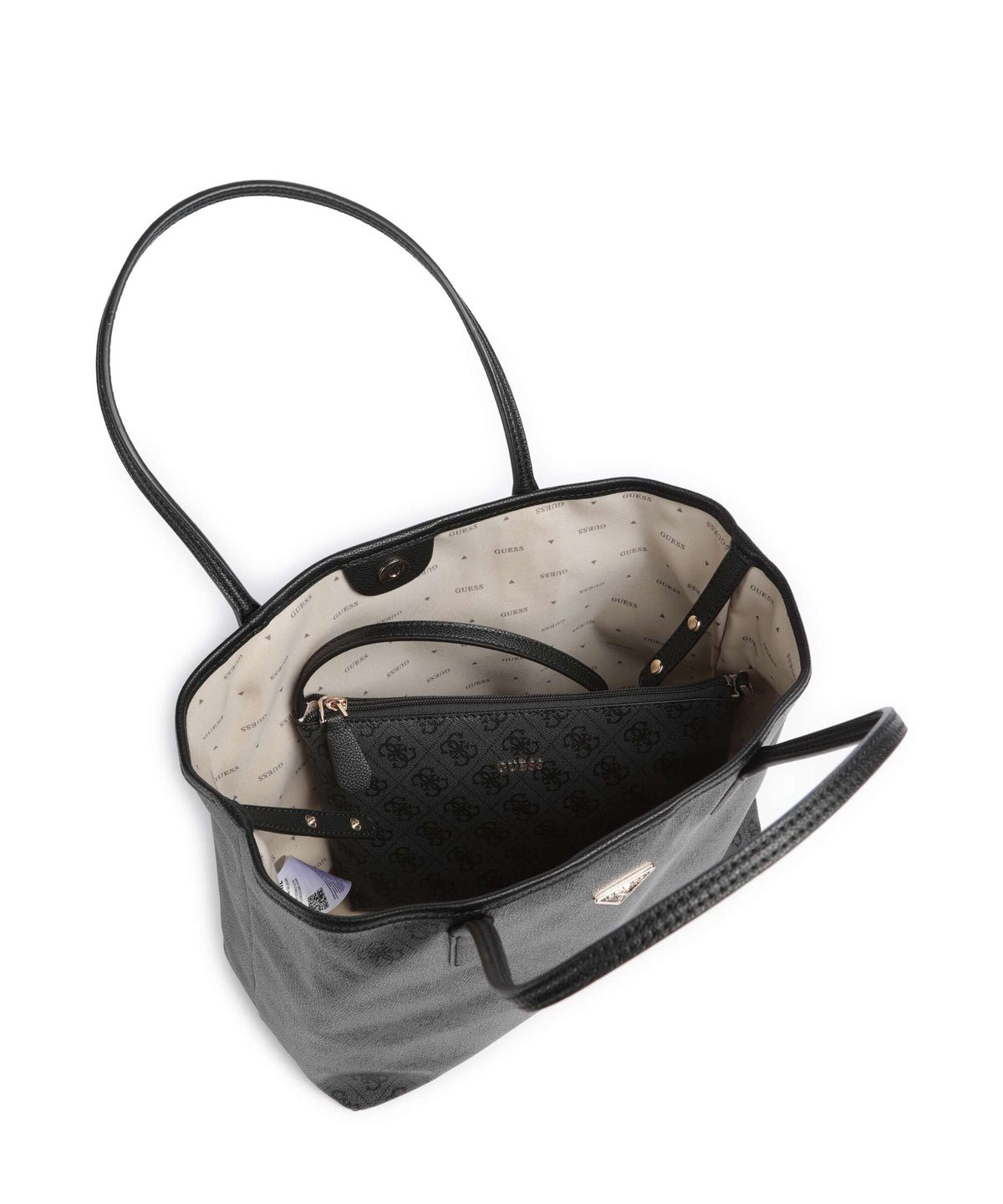Guess Victtoria Tote bag coal logo