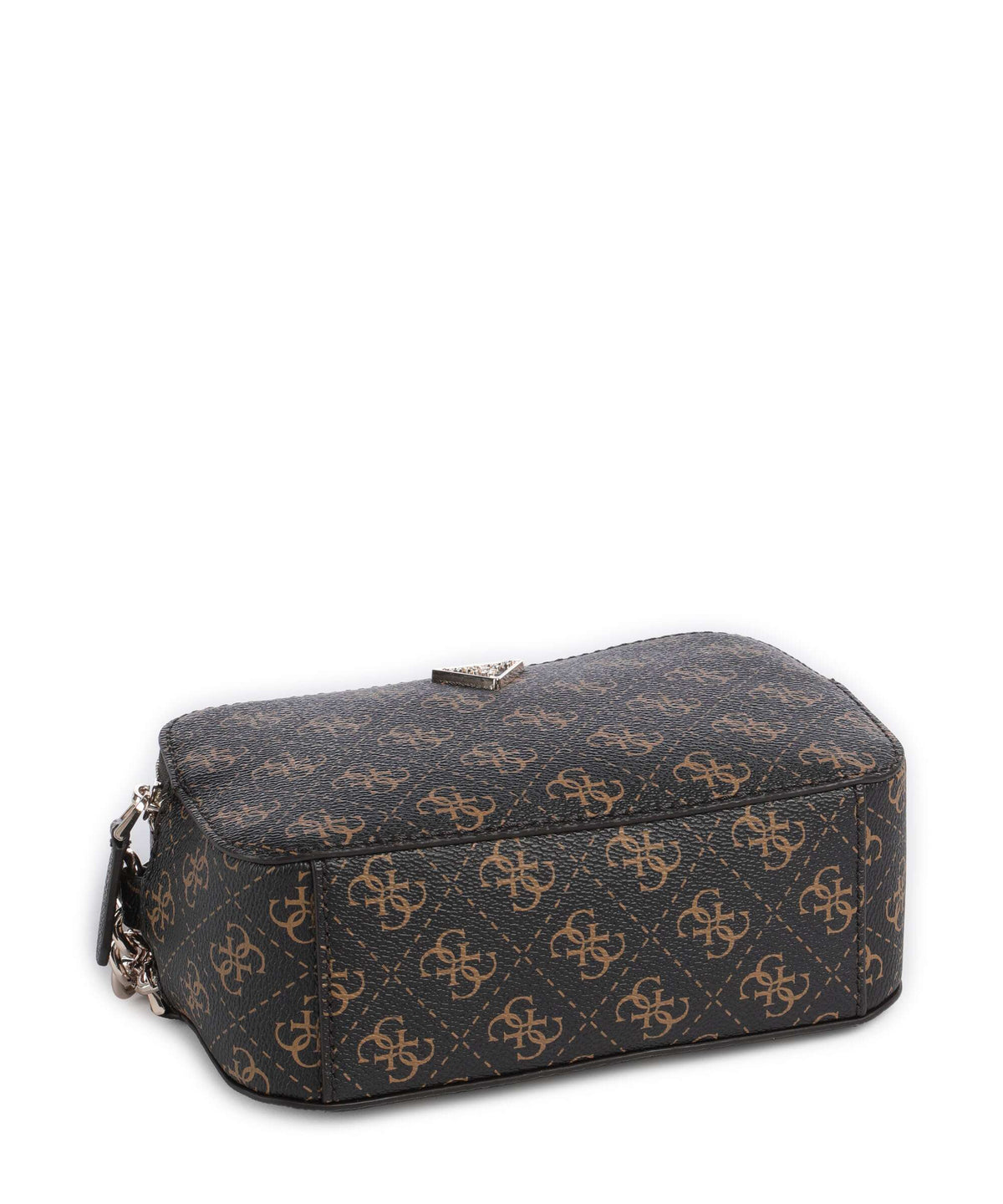 Guess Noelle Q Logo Crossbody bag brown logo