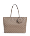Guess Power Play II Tech Large Tote bag latte logo