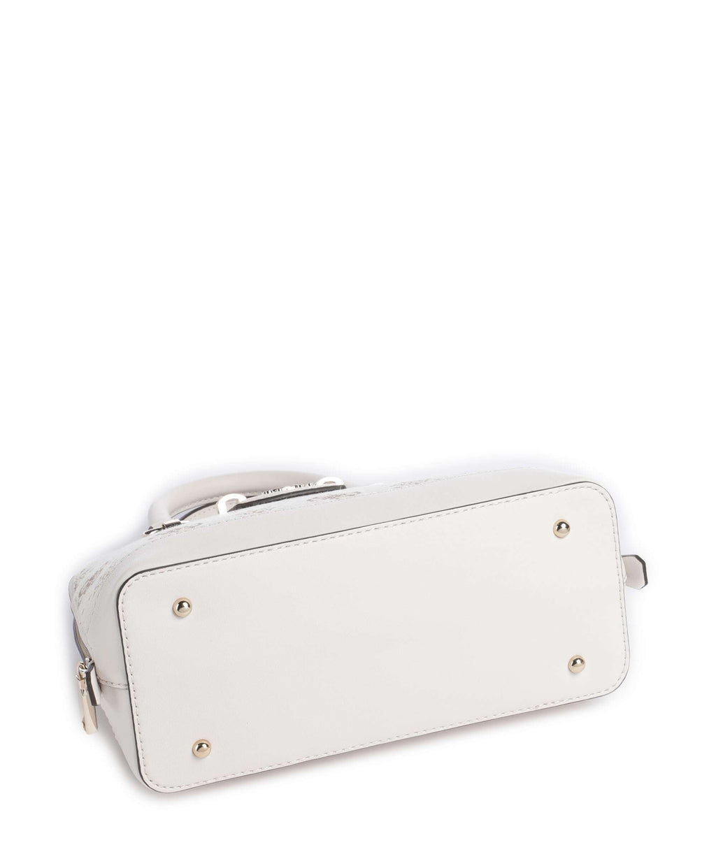 Guess Neda 4G Peony Logo Handbag offwhite logo