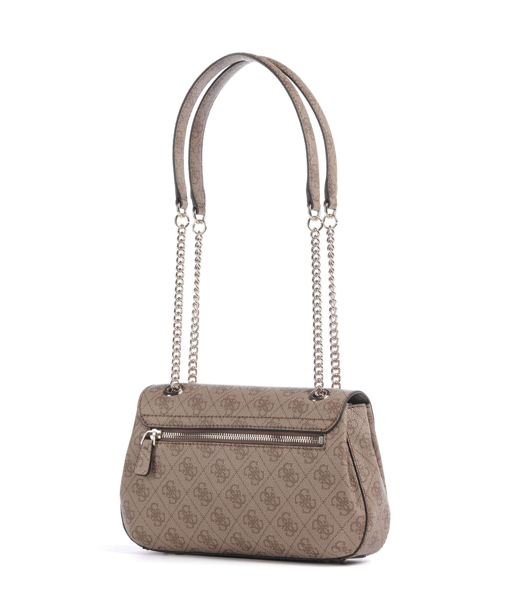 Guess Katya 4G Logo Shoulder bag latte logo