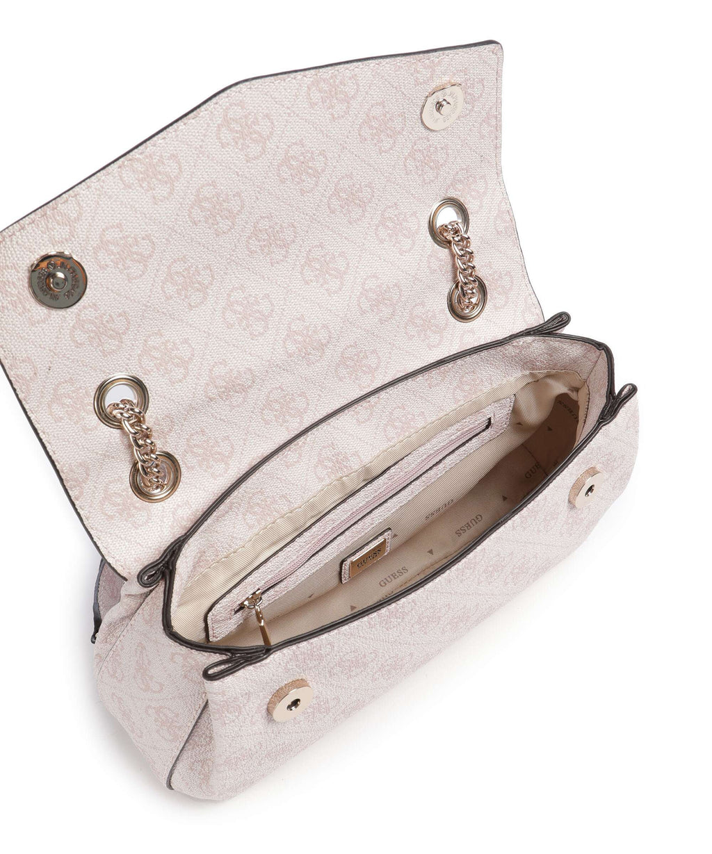 Guess Katya 4G Logo Shoulder bag rose water logo