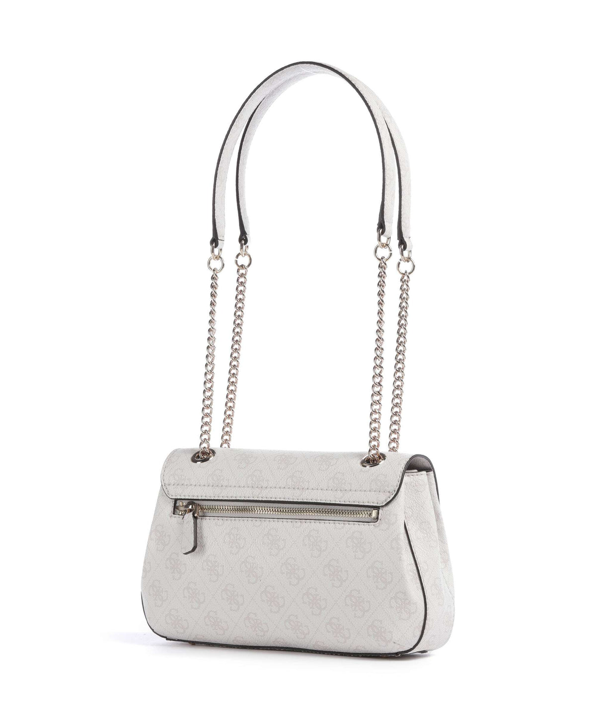 Guess Katya 4G Logo Shoulder bag white logo