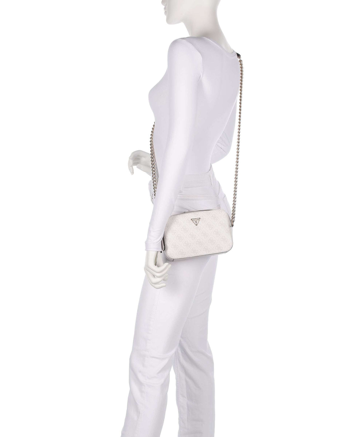 Guess Noelle Crossbody bag white logo