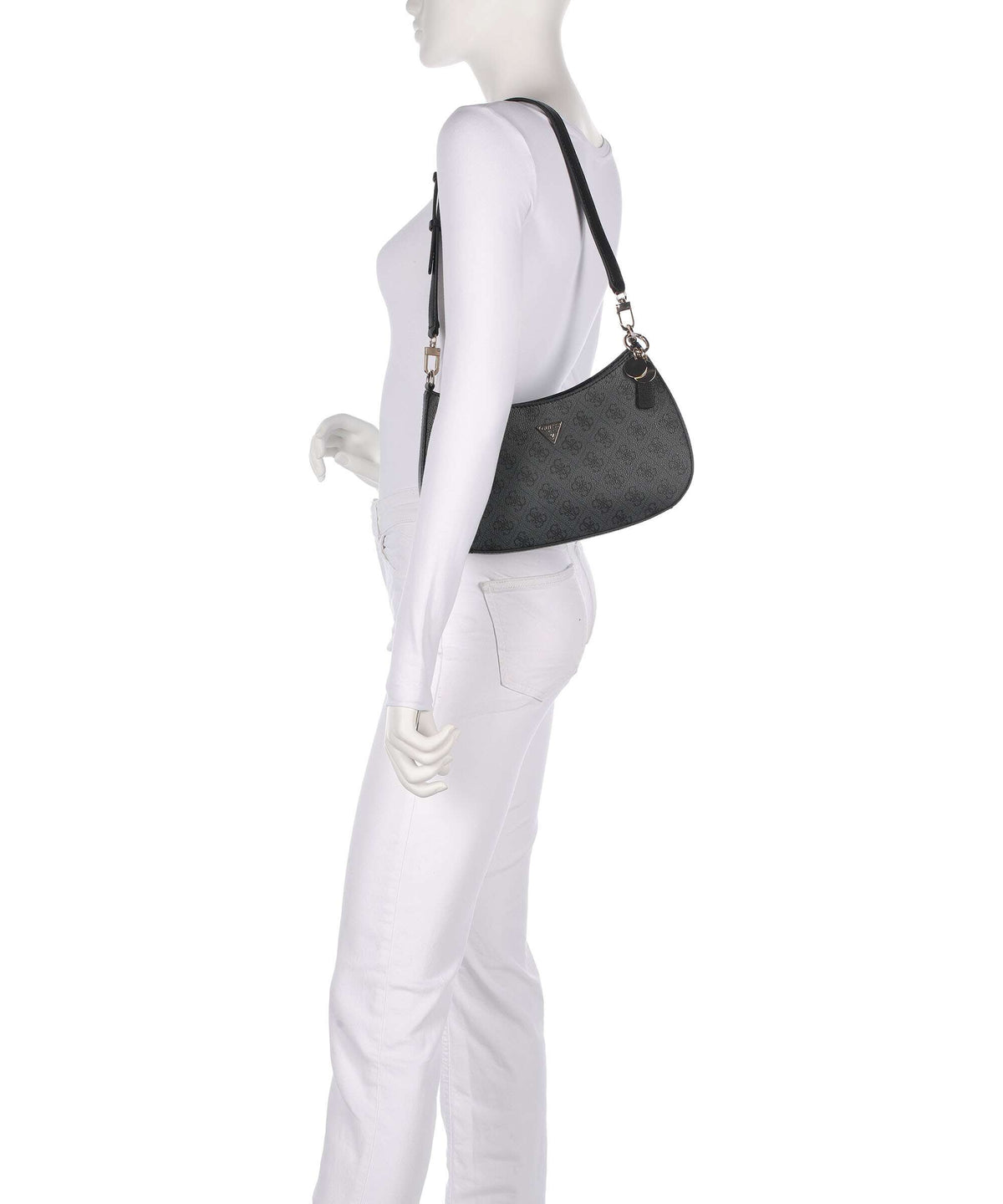 Guess Noelle Shoulder bag coal logo