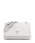 Guess Noelle Shoulder bag white logo