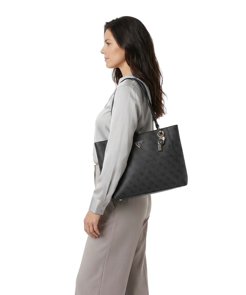 Guess Noelle Tote bag coal logo