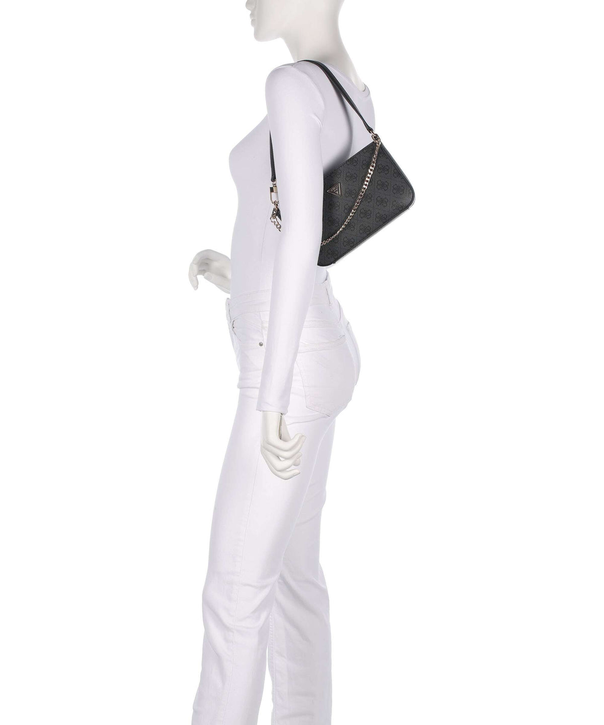 Guess Noelle Mini Shoulder bag coal logo