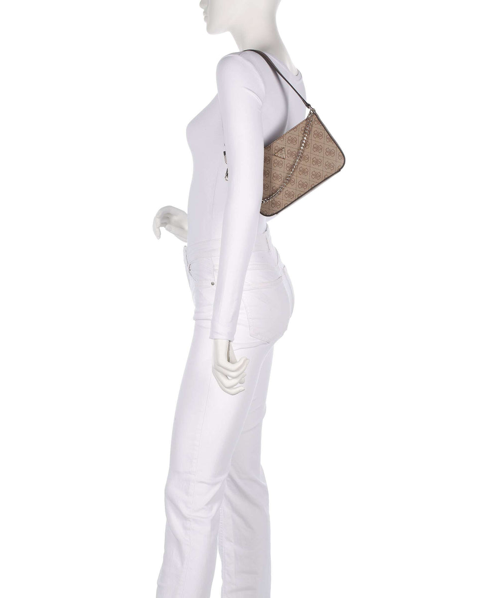 Guess Noelle Mini Shoulder bag latte logo/brown