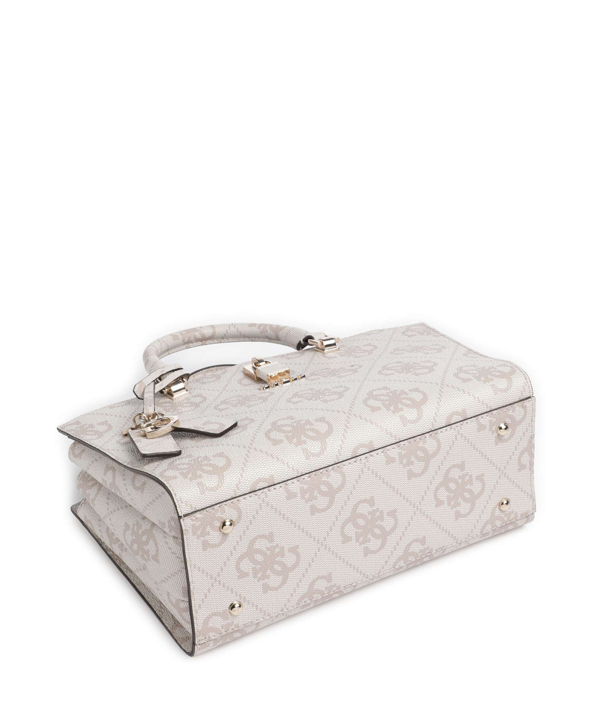 Guess Queensland Big 4G Logo Handbag dove logo
