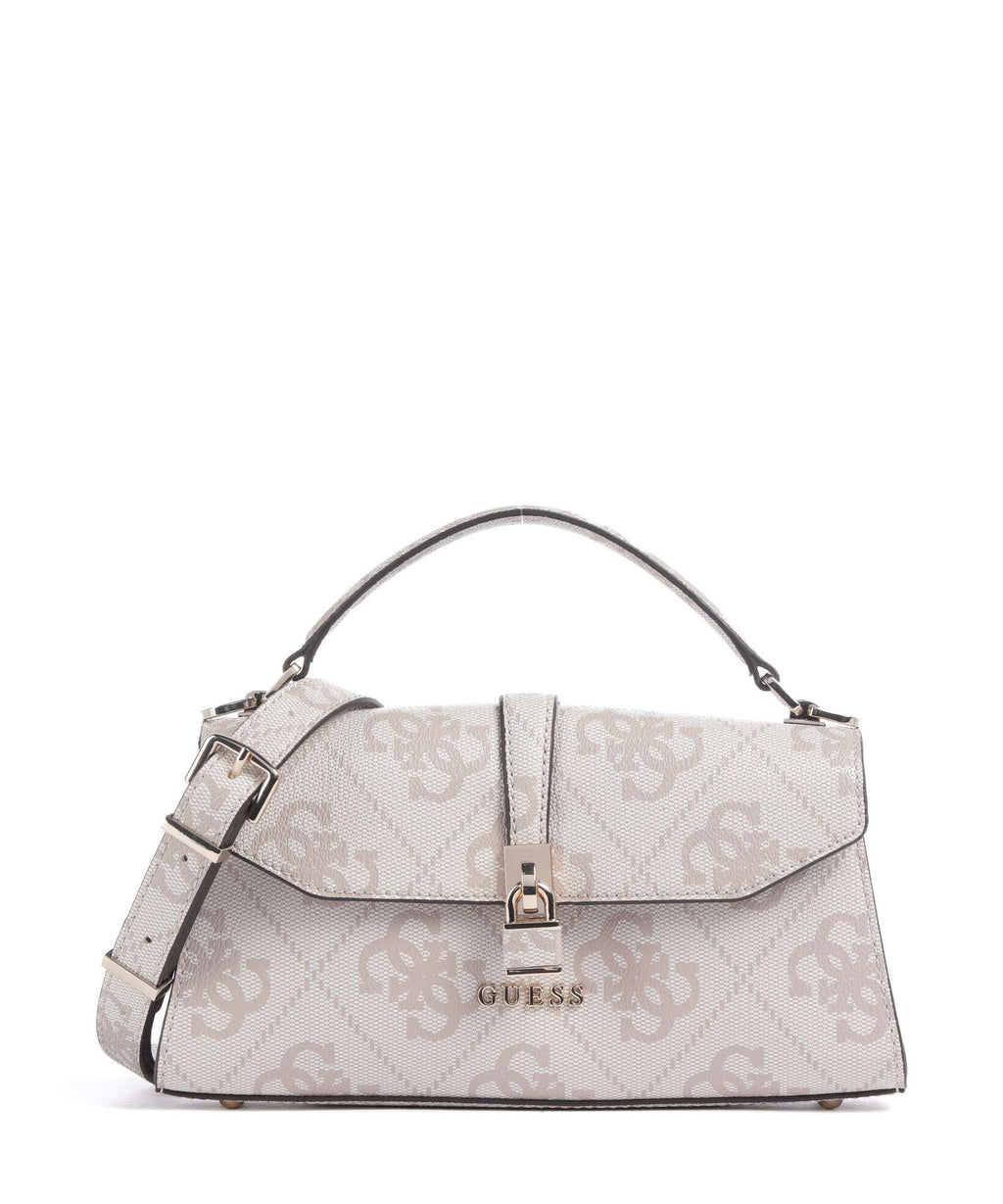 Guess Queensland Big 4G Logo Handbag dove logo