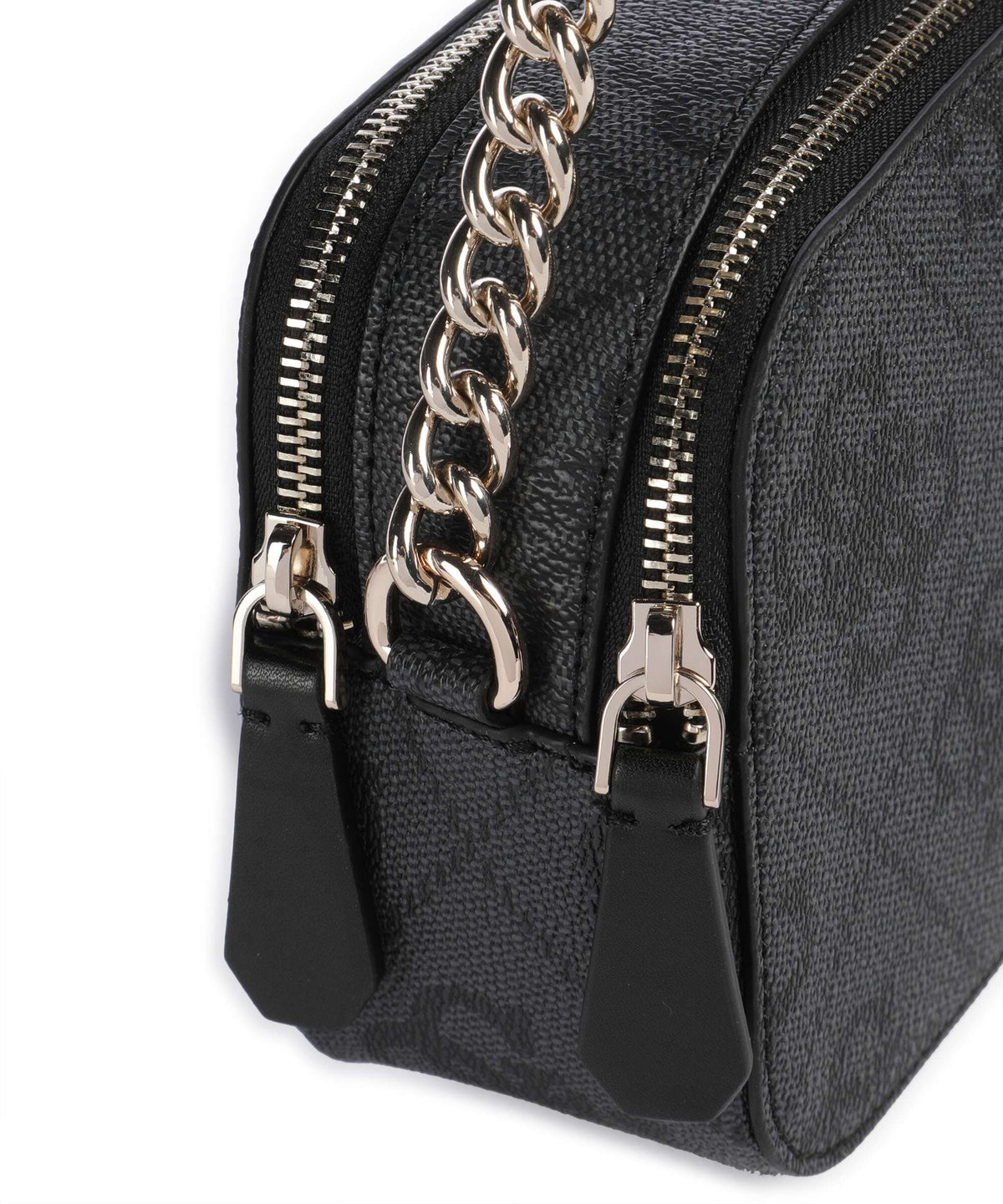 Guess Noelle 4G Logo Crossbody bag coal logo