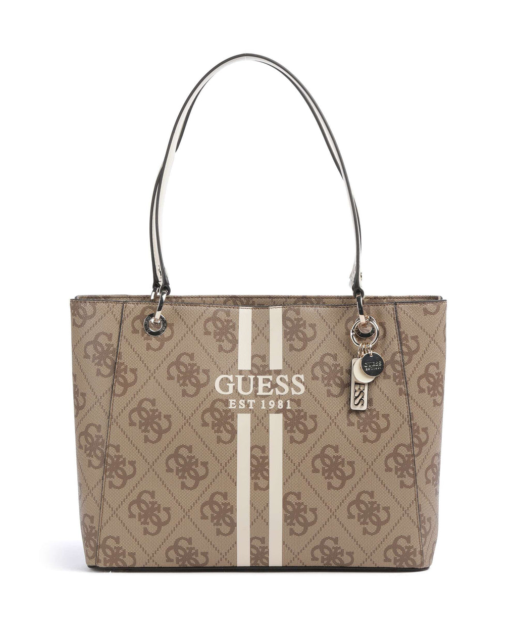 Guess Noelle 4G Logo Tote bag latte logo